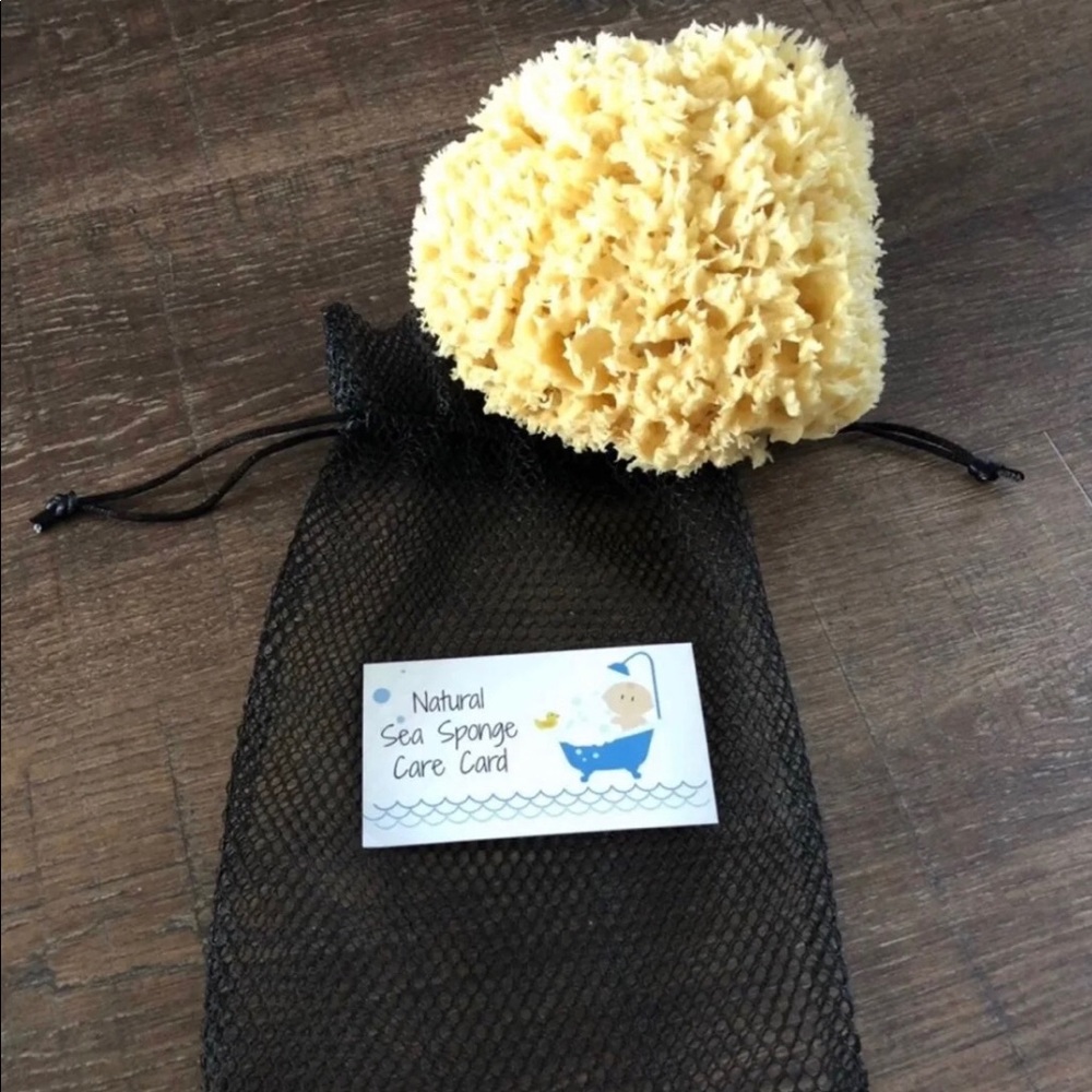 Natural Wool Bath Sponge🌴🌊